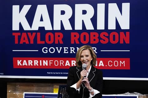 Republican Karrin Taylor Robson says she won’t run for Sinema’s Senate seat in Arizona