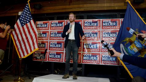 Republican Peter Meijer, who supported Trump’s impeachment, enters Michigan’s US Senate race