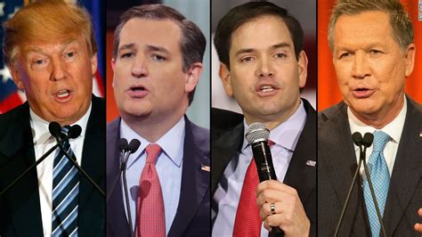 Republican debate live updates: Rivals go after one another, Trump