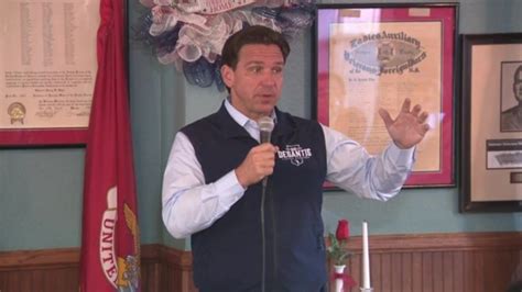 Republican presidential candidate Ron DeSantis makes stop in Coronado for event