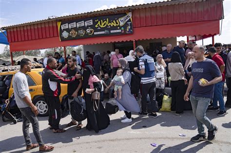 Republicans warn many Gaza refugees could be headed for the U.S. Here’s why that’s unlikely