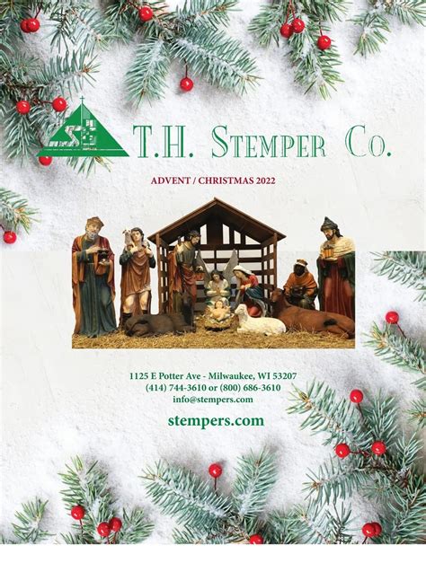 Request Church Supplies and Religious Goods Catalog - T. H. Stemper Co.