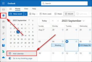 Request To View Calendar Outlook