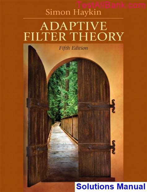 Request ebook solution manual for adaptive filter theory. - Registrering af friluftsanlaeg og friluftsinteresseomraader samt oensker herom.