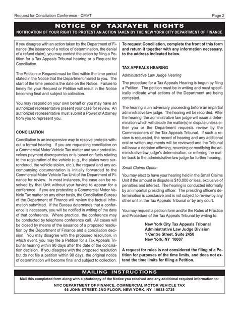 Request for Conciliation Conference