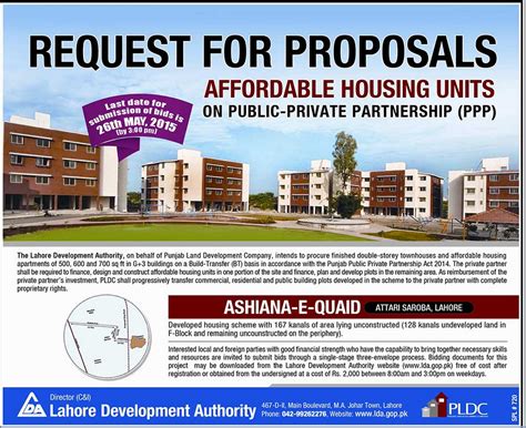 Request for Proposals for Affordable Housing Density …