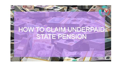 Request information about underpaid State Pension for …