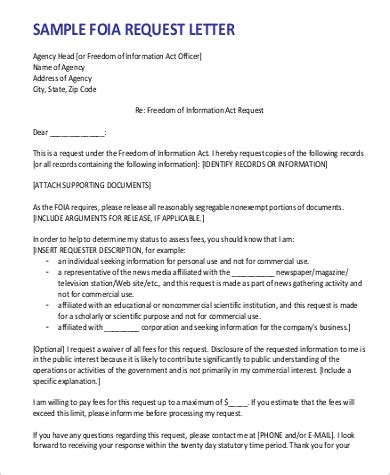 Request information from police.  State Sample FOI Request Letters Submitti...