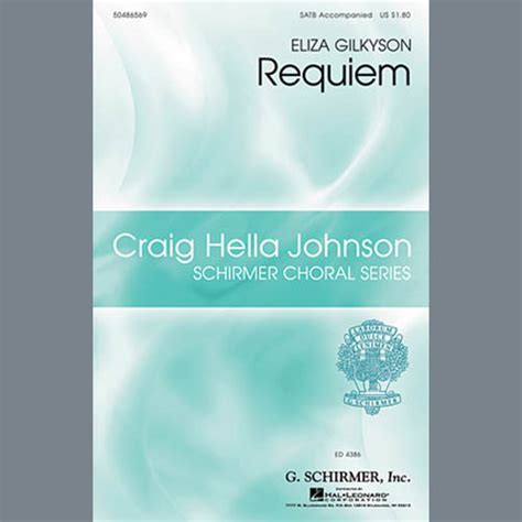 Requiem satb craig hella johnson choral series. - California rda written exam study guide.