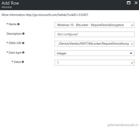 Require BitLocker drive encryption via Windows 10 MDM – All about