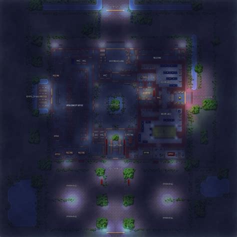 Research Facility Map made with RPGMap : r/Shadowrun