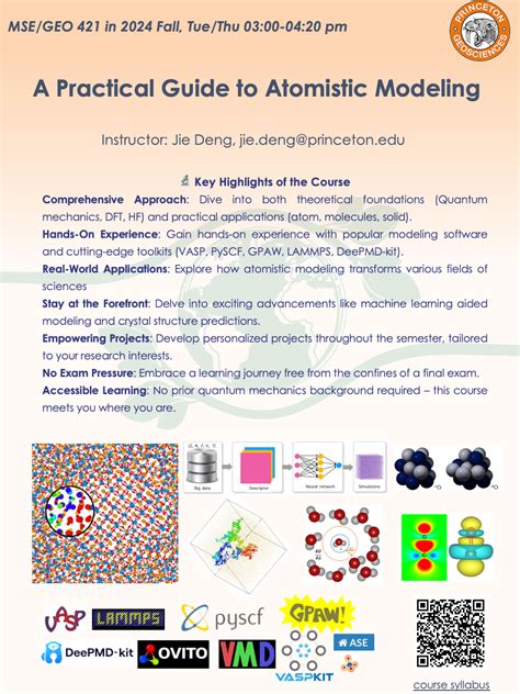 Research Interests: Atomistic Modeling,