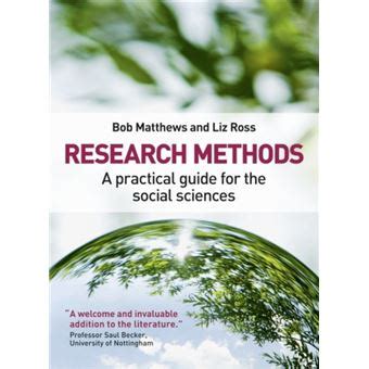 Research Methods A Practical Guide For The Social Sciences