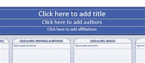 Research Poster Template Quick Tutorials Posterpresentations Com