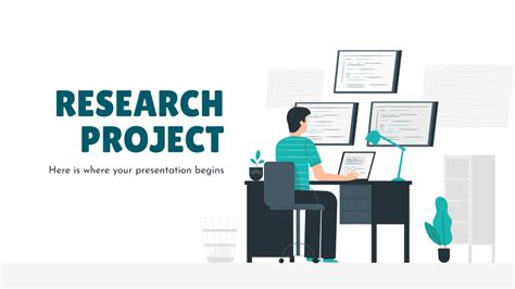 Research Project Proposal Google Slides Theme & PPT Template