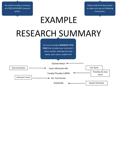 Research Summary 1/11