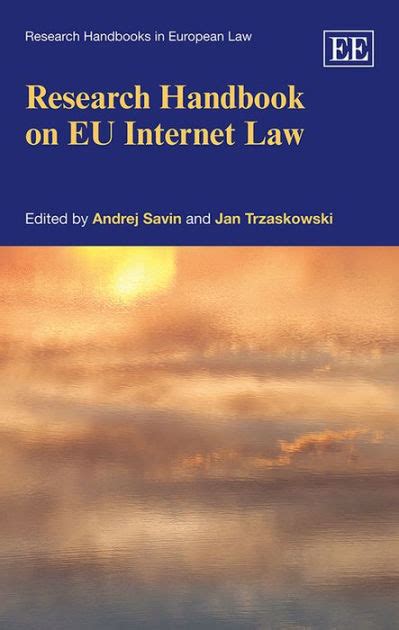 Research handbook on eu internet law. - Bert rosenbloom marketing channels instructor manual.