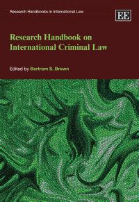 Research handbook on international criminal law. - Fiat panda 4x4 repair manual download.