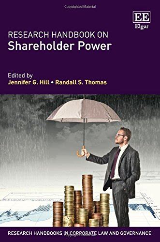 Research handbook on shareholder power research handbooks in corporate law. - Grenzg ange heinrich senfft zum 70. geburtstag.
