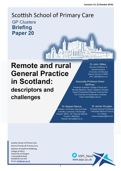 Research highlights the challenges for Scotland