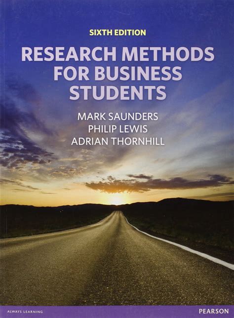 Read Online Research Methods For Business Students By Mark Nk Saunders