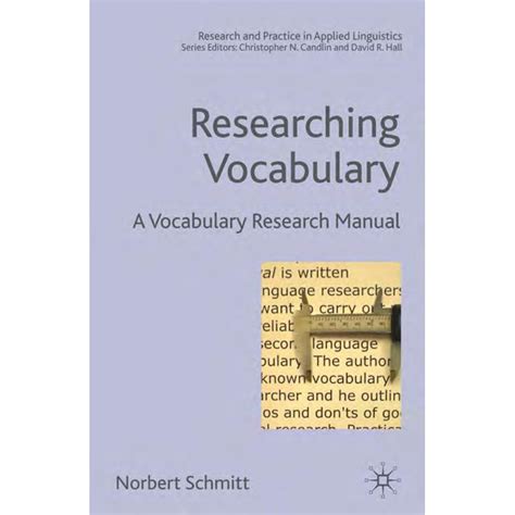 Researching vocabulary a vocabulary research manual research and practice in applied linguistics. - The hackers underground handbook learn how to hack and what it takes to crack even the most secure systems.