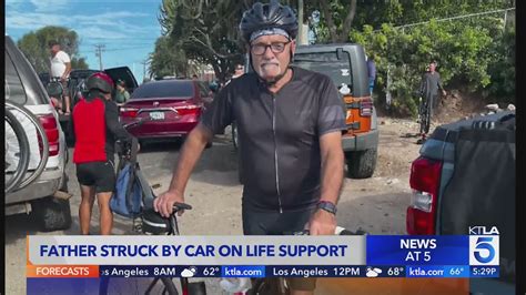 Reseda father on life support after getting hit by car