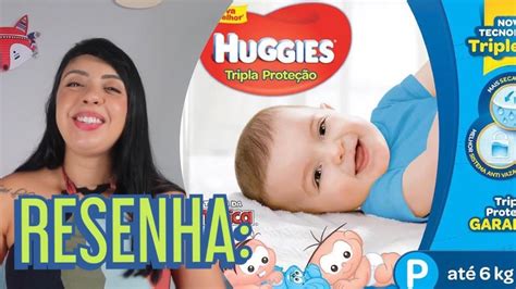 Resenha da fralda Huggies azul triple sec xg - YouTube