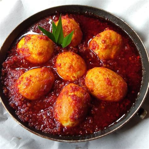 Resep Telur Balado Padang yang Sedap dan ... - detikfood