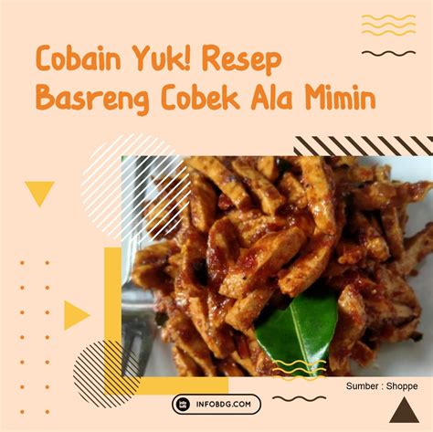 Resep cobek basreng oleh ala fine 【Pembaruan 2024】