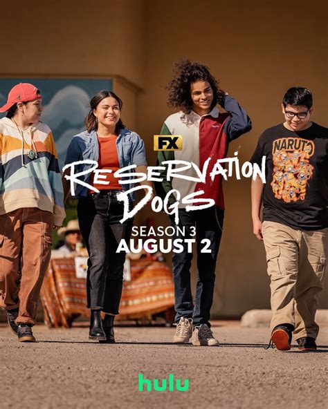 Reservation dogs season 3. September 27, 2023. ( 2023-09-27) Reservation Dogs is an American comedy-drama television series created by Sterlin Harjo and Taika Waititi for FX Productions. It follows the lives of four Indigenous teenagers in rural Oklahoma, as they spend their days hanging out and committing crimes to earn enough money to leave their reservation community. 