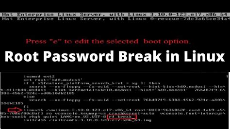 Reset User Password Linux, Centos 8, Redhat 8 - IT-INZHENER