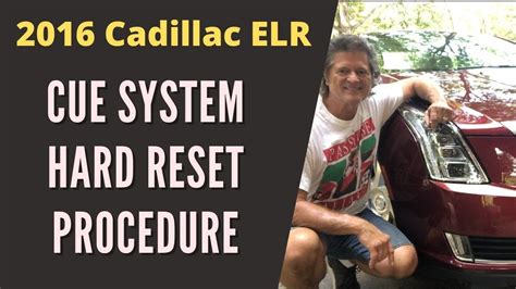 So, here's how to perform a restart — otherwise known as a hard reset — on Cadillac vehicles equipped with CUE: Turn the vehicle on Open the CUE faceplate, thereby exposing the storage area behind it With the faceplate up, turn off the vehicle Open the driver's side door Wait 30-60 seconds with the .... 