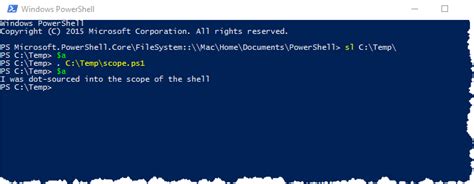 Reset powershell profile.  I thought that dot sourcing it from within the scr...