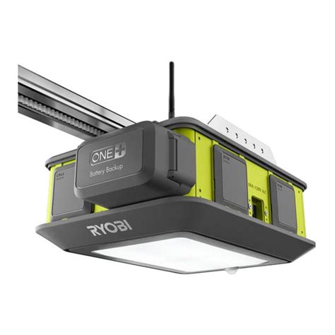 Reset ryobi garage door opener. Secure the door arms to the garage door using clevis and hitch pin. Garage door cannot be opened or closed with car remote or outdoor keypad. The garage door opener is in Vacation Mode. Press the LOCK button on the indoor keypad or smart phone app to unlock the garage door opener. Garage door opener is loud or noisy. 