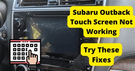 Reset subaru touch screen. 174 posts · Joined 2017. #6 · Jan 29, 2018. Press and hold A or B will reset that trip to zero. The reset works with key on, started or driving. There is no separate reset function for MPG (I assume you are calling that consumption). It resets automatically with the A or B trip reset. 