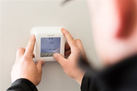 Reset thermostat. To restart your Nest Thermostat: Press and hold down the thermostat ring for about 10 seconds, or until the screen completely powers off. Release the ring, then press it once more, initiating the restart process. Wait for the screen to fully turn on, which signals that the restart process is complete. 