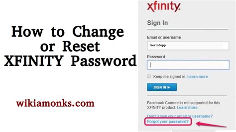Reset xfinity password. Si deseas cambiar tu contraseña por razones de seguridad, o si sencillamente la has olvidado, podemos ayudarte. Visit xfinity.com/password to reset it. 
