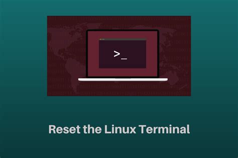 Reset your Terminal state - GNOME