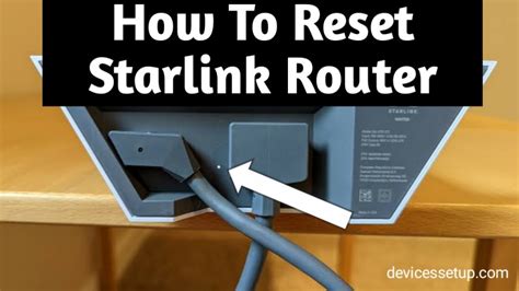 Steps to Factory reset For Gen 1 Starlink Router: Flip the router over to view the bottom side. Using a paper clip or small screwdriver, press the reset button. Steps to Factory reset For Gen 2 Starlink Router: Power cycle the router (unplug the router from power and then plug it back in) six times in a row. The router will take a few minutes .... 
