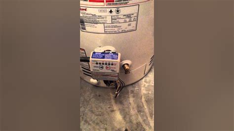 Resetting your water heater from lockout - YouTube