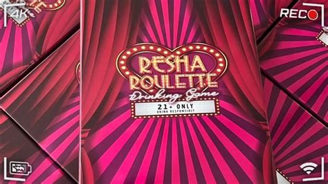 Resha roulette for sale. The main objective of Resha Roulette is to have a “responsible” drinking game with your friends. Each player takes turns drawing cards from the Resha Roulette deck. The player then reads a question on the card and answers honestly. If they have done what the card states, they must take a drink. 