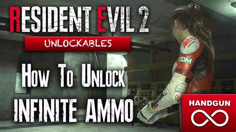Resident evil 2 infinite ammo mod.  Defensive Items not included.  There...