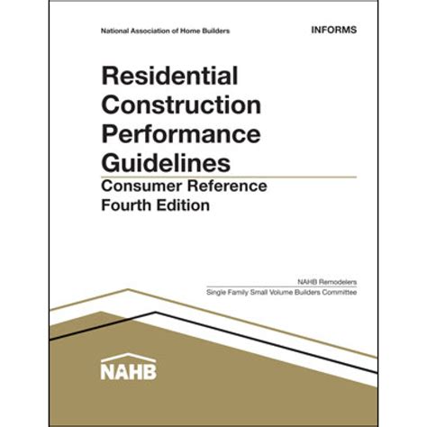 Residential construction performance guidelines 4th edition consumer reference. - 1993 1996 yamaha waveblaster service manuale d'officina.