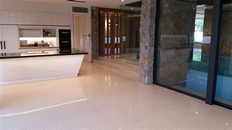 Residential polished concrete floors. Polished Concrete Floors Advantages · Low Maintenance: It's easily cleaned and virtually impossible to damage. · Dust and Mould-Free: Its smooth surface helps&nbs... 