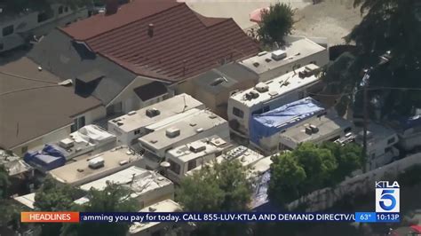 Residents concerned over illegal RV park behind home in Los Angeles County