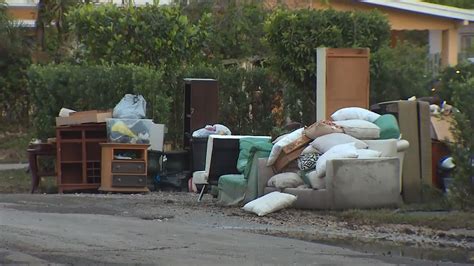 Residents continue to clean up community, homes following historic floods in Fort Lauderdale