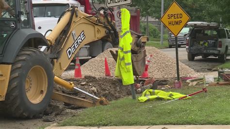 Residents in Lindenwood Park want to know how long water main repairs will take