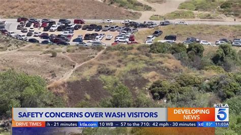 Residents of private community in Sunland growing frustrated with visitors to nearby wash 