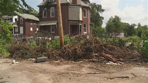 Residents say St. Louis Forestry Division has been slow to remove downed trees, storm damage